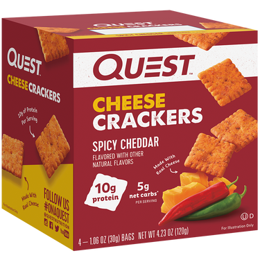 Spicy Cheddar Cheese Crackers